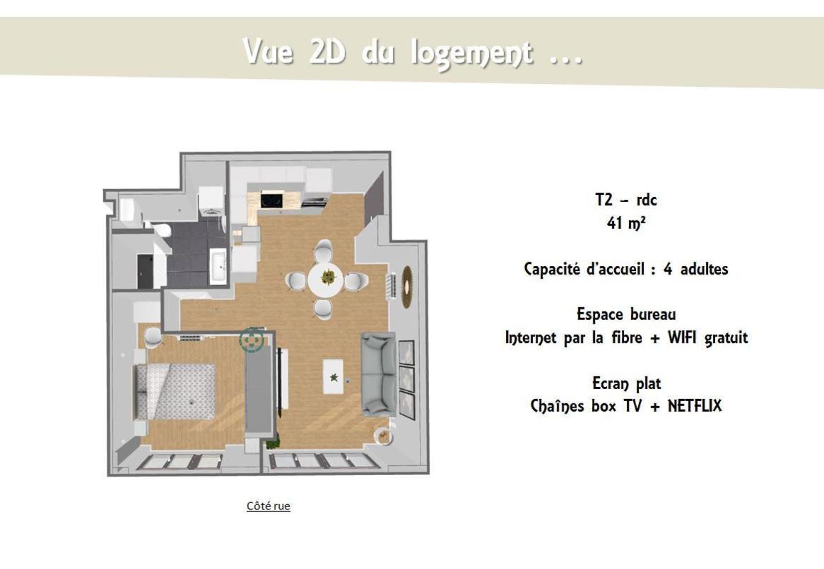 L'Olivier - Appartement Moderne Et Chaleureux - Tram Et Parc Grenoble Exterior photo